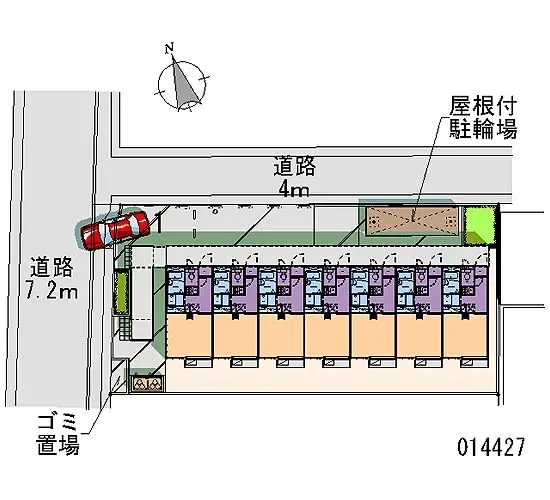 京都市右京区太秦一ノ井町 月極駐車場